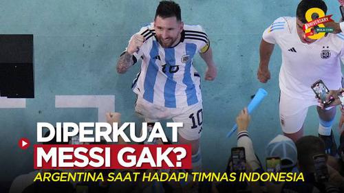 VIDEO: Lionel Messi Dijamin Main Bersama Argentina saat Hadapi Timnas Indonesia? Ini Jawaban Erick Thohir