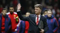 Manajer Manchester United Louis van Gaal (Reuters)