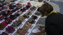 Brasil mencatat 722 kasus pembunuhan perempuan pada paruh pertama tahun 2023, jumlah tertinggi yang tercatat sejak 2019 dalam rangkaian sejarah, menurut survei oleh Forum Keamanan Publik Brasil. (Tercio TEIXEIRA / AFP)