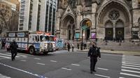 Penembakan gereja katedral di New York. Dok: AP Photo/Ted Shaffrey