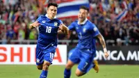 Chanathip Songkrasin 'Messi Thailand', jadi sorotan jelang laga tim nasional Indonesia U-23 melawan Thailand di semifinal SEA Games 2015.