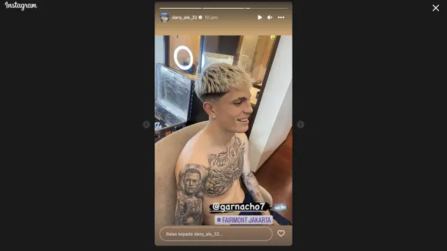 Potongan Rambut Terbaru Alejandro Garnacho