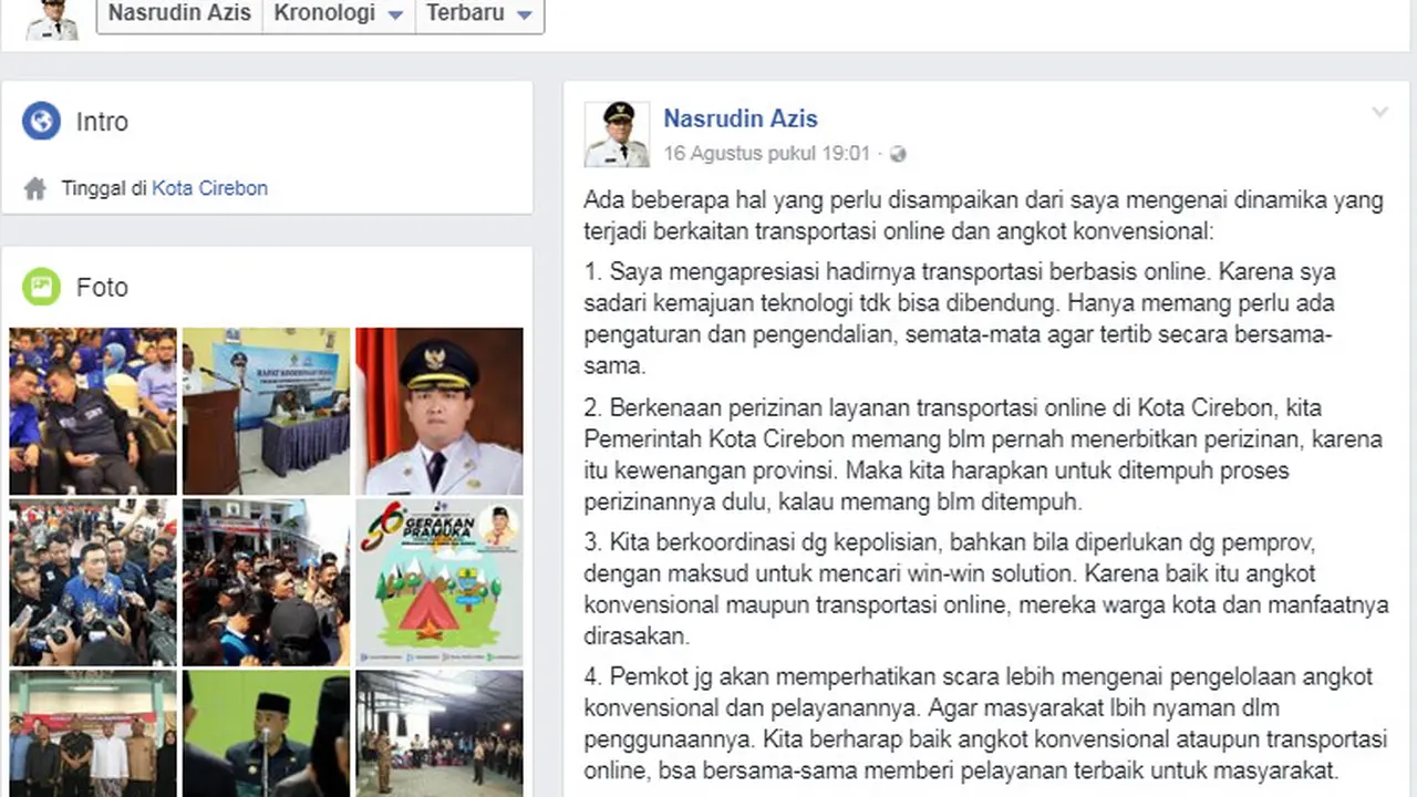 Wali Kota Cirebon