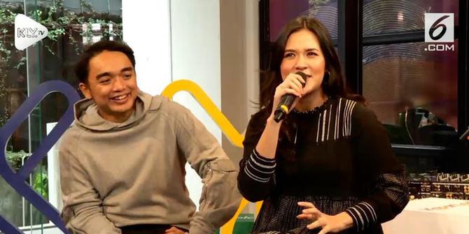 VIDEO: Raisa Rekaman Single Baru sambil Makan Rujak