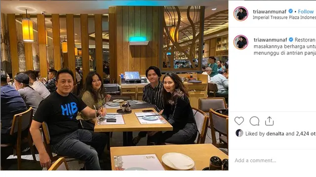 Sherina Munaf - Baskara Mahendra (Foto: Instagram/@triawanmunaf)