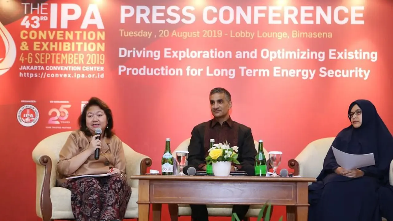 Press Conference IPA Convex 2019 di Lobby Lounge Bimasena, The Dharmawangsa Hotel Jakarta (22/8/2019).