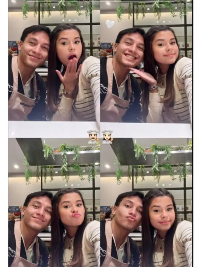 6 Momen Maria Theodore Pamer Cooking Date Bareng Jefri Nichol, Tepis Kabar Putus
