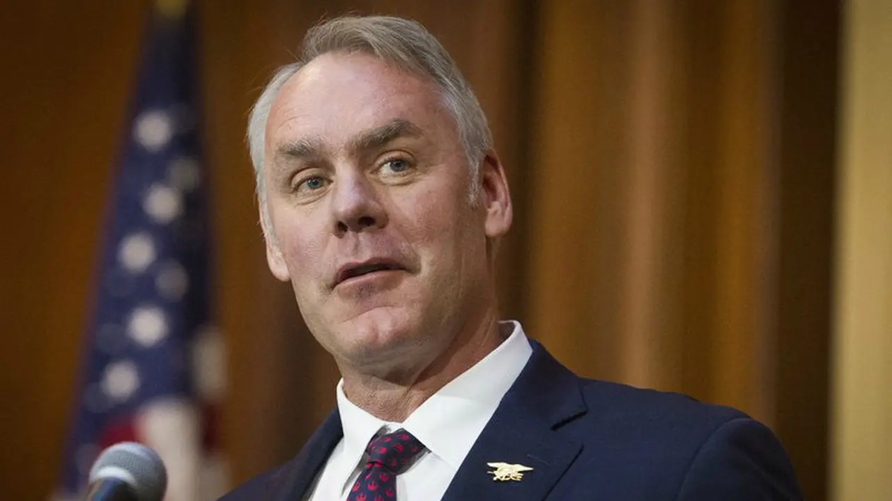 Mantan Menteri Dalam Negeri AS, Ryan Zinke (Cliff Owen / AP PHOTO)