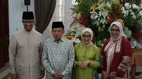 Gaya Anies Saat Silaturahmi ke Wapres JK: Baju Koko dan Kain Sarung. (Liputan6.com/Putu Merta SP)