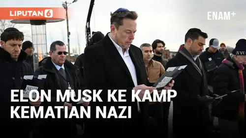 VIDEO: Elon Musk Lakukan Kunjungan Pribadi ke Kamp Kematian Nazi di Polandia