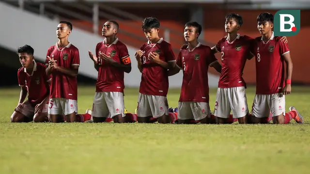Foto: Drama Menegangkan Adu Penalti Timnas Indonesia di Semifinal Piala AFF U-16 2022