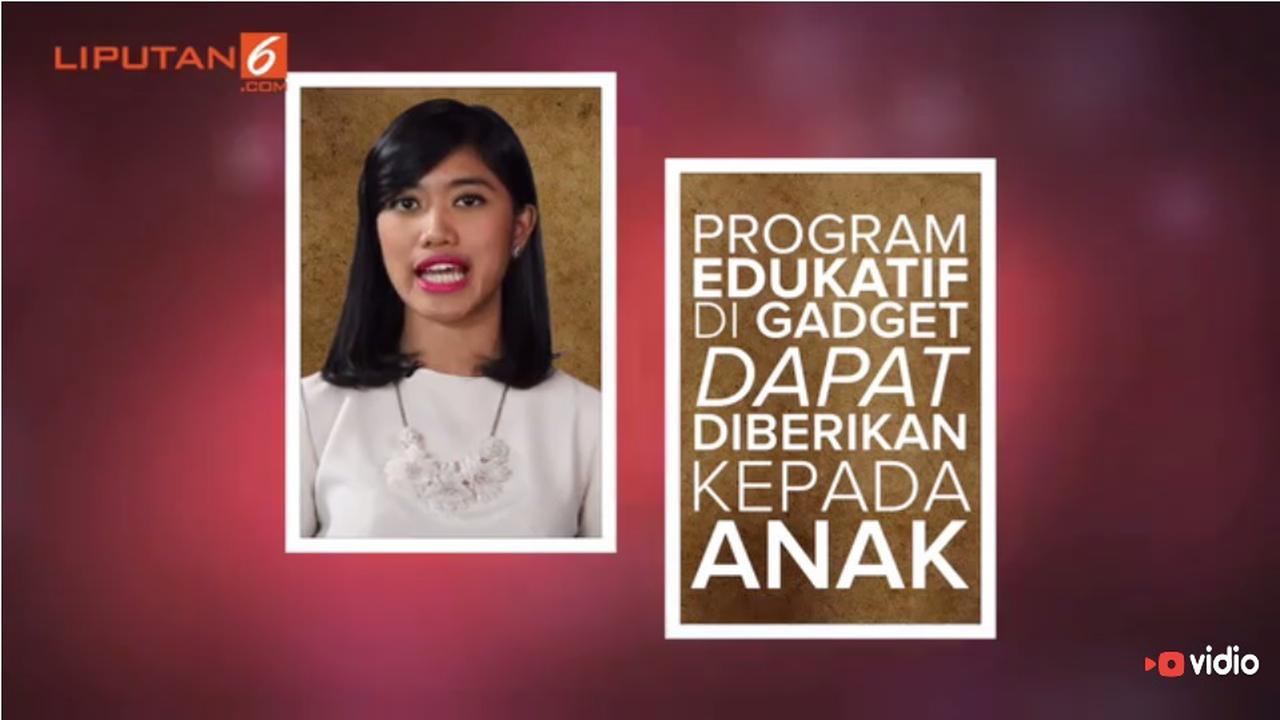 Apa Kata Psikolog: Baguskah Program Edukatif Gadget Bagi Anak?