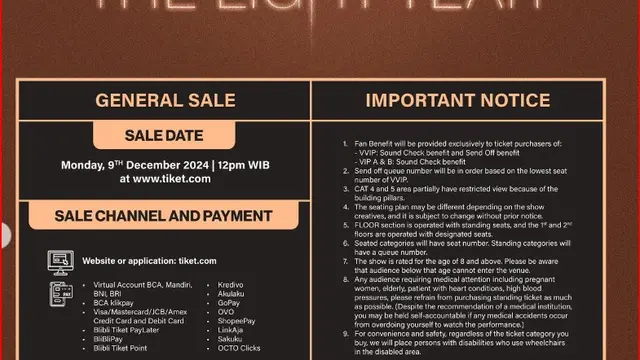 Konser Taeyang BIGBANG di Jakarta
