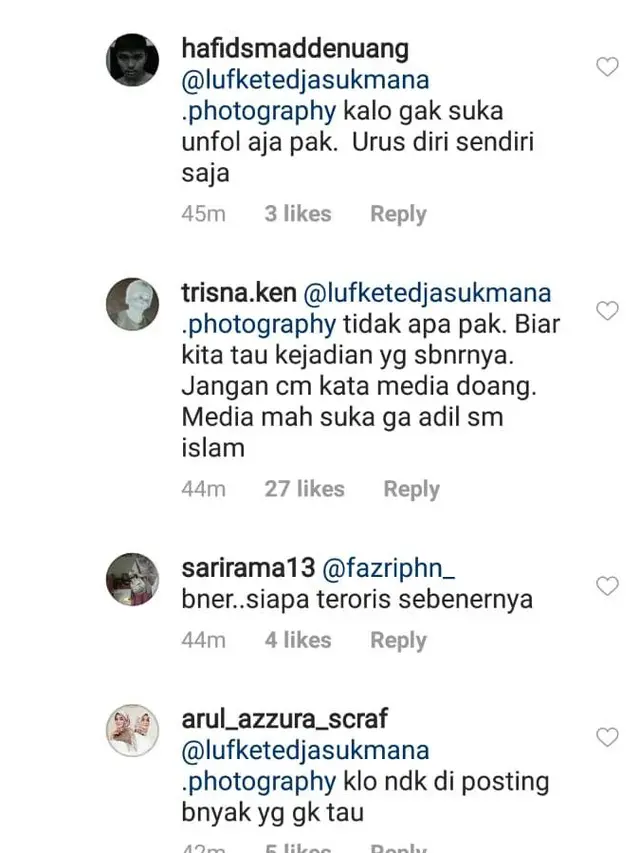 Ari Untung Unggah Video Penembakan Selandia Baru, Diingatkan Malah Diserang Netizen
