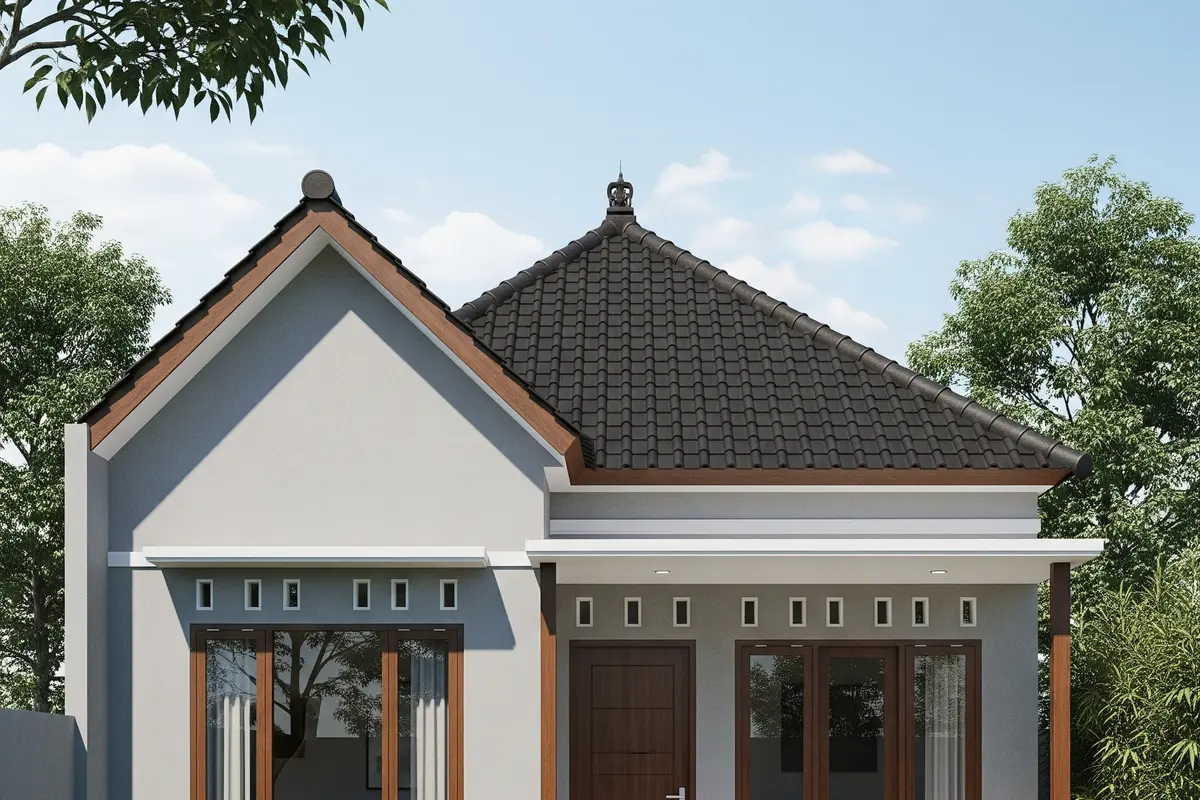 Desain Rumah Minimalis Sederhana 7x10.