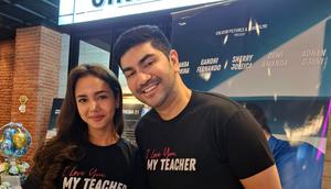 Gandhi Fernando menjajal hal baru di pengujung 2025 yakni membintangi serial vertikal I Love You My Teacher bareng Diandra Sabrina. Ia sebagai Malik. (Foto: Wayan Diananto)