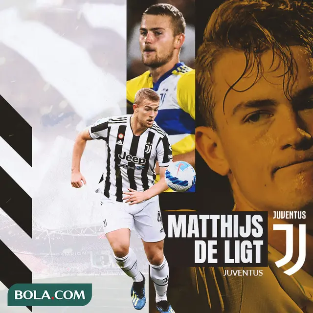 Juventus - Ilustrasi Matthijs de Ligt