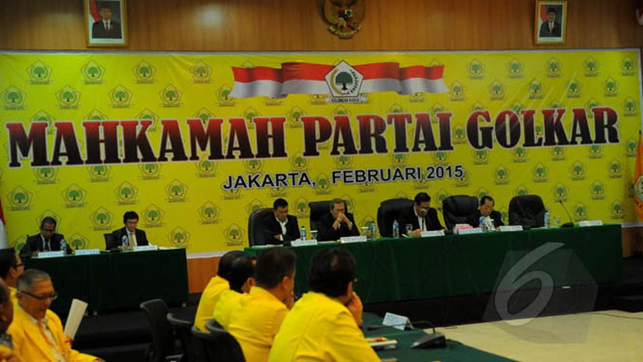 Mahkamah Partai Golkar Gelar Sidang Perdana Konflik Golkar
