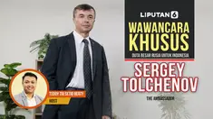 Menandai peringatan ke-75 tahun hubungan diplomatik Rusia-Indonesia, Duta Besar Sergey Tolchenov menyebut kerja sama kedua negara semakin kuat dari tahun ke tahun. Dubes Tolchenov juga menyoroti sejumlah isu internasional. Mulai dari perang Rusia-Ukr...