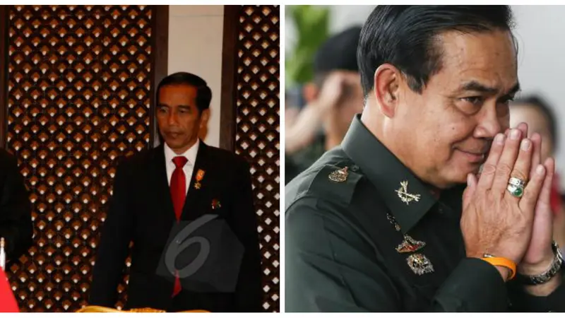 Jokowi-PM Thailand Sepakat Berantas Illegal Fishing di KAA