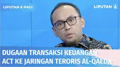 PPATK menemukan dugaan transaksi keuangan antara yayasan Aksi Cepat Tanggap (ACT) dengan jaringan terorisme Al-Qaeda. Berikut keterangan kepala PPATK, Ivan Yustiavandana, kepada rekan Skolastika Sylvia, yang telah kami rekam sebelumnya.