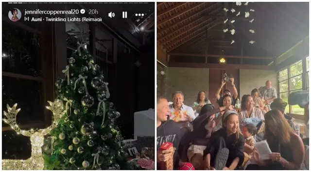 Potret harmonis 6 keluarga seleb beda agama rayakan Natal ini bikin adem lihatnya