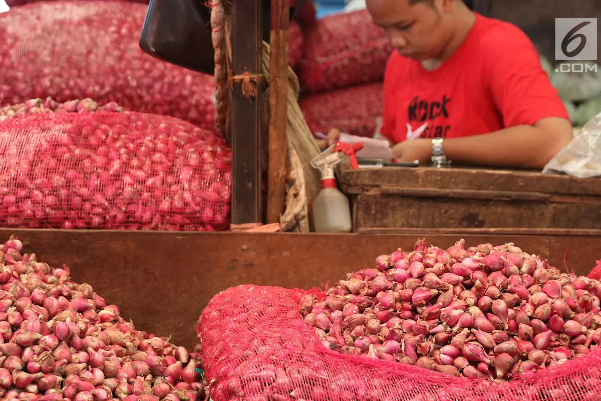 Harga Bawang di Pasar Kramat Jati