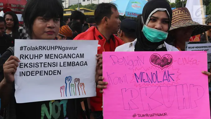 Tolak Rancangan KUHP
