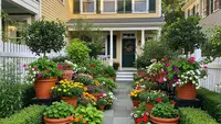 Tips Menata Kebun Pot di Halaman Sempit agar Terlihat Cantik dan Tidak Berantakan