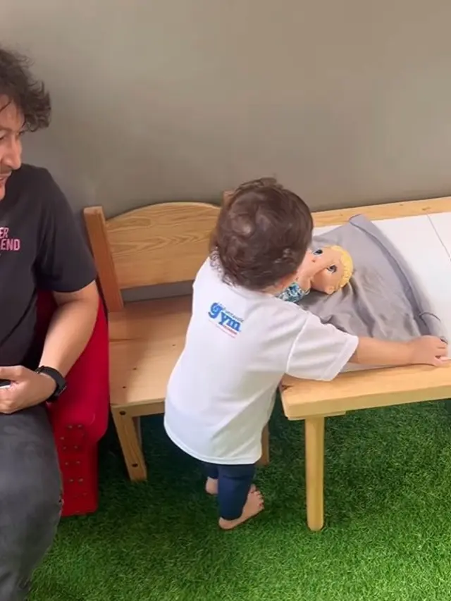 Baby Djiwa menggemaskan (Instagram/nadinelist)