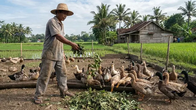 Tanaman Pakan Tambahan untuk Bebeka