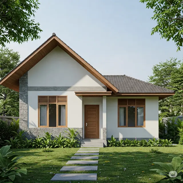 6 Rumah Bagus Sederhana Tapi Terkesan Mewah di Kampung, Tren Desain 2025