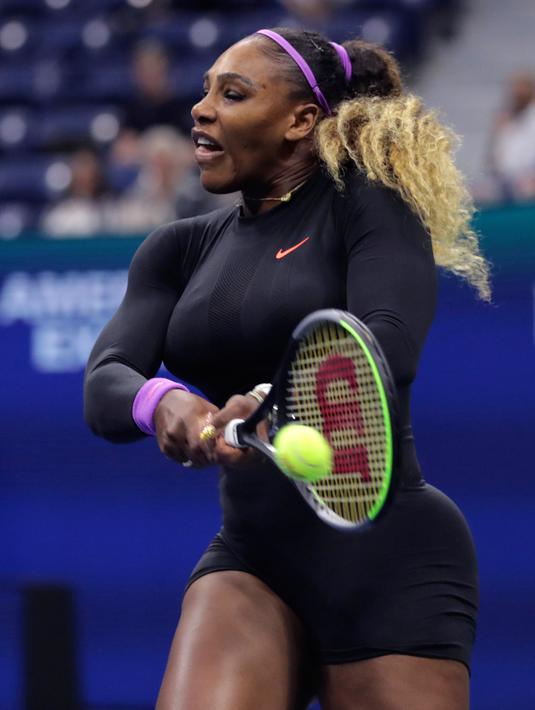 foto serena williams tembus semifinal