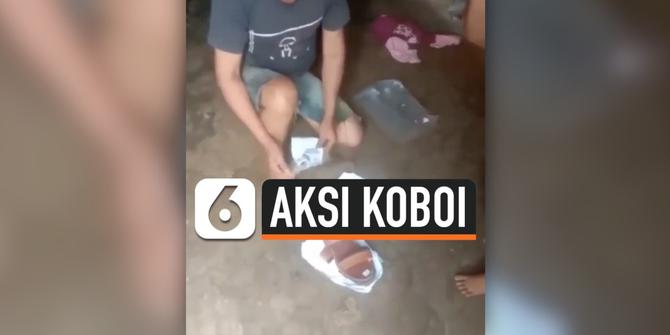 VIDEO: Viral Pelanggan Todong Pistol ke Kurir karena Pesanan Tak Sesuai