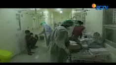 Seluruh penderita diketahui belum pernah diimunisasi. Tiga di antaranya kini dalam perawatan intensif di ruang isolasi RSU Tangerang.
