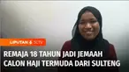 Remaja asal Palu Timur, Kota Palu, tercatat sebagai jemaah calon haji termuda dari Sulawesi Tengah. Remaja berusia 18 tahun itu menunggu selama 8 tahun, sampai akhirnya bisa berangkat melaksanakan ibadah haji.