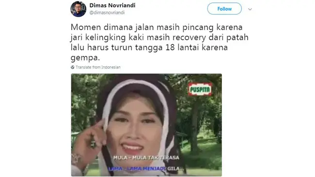 Meme Gempa Jakarta