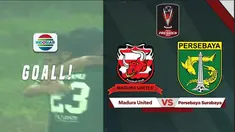 Berita video highlights kerja sama dari Otavio Dutra dan Hansamu Yama yang menghasilkan gol kemenangan untuk Persebaya saat menghadapi Madura United.