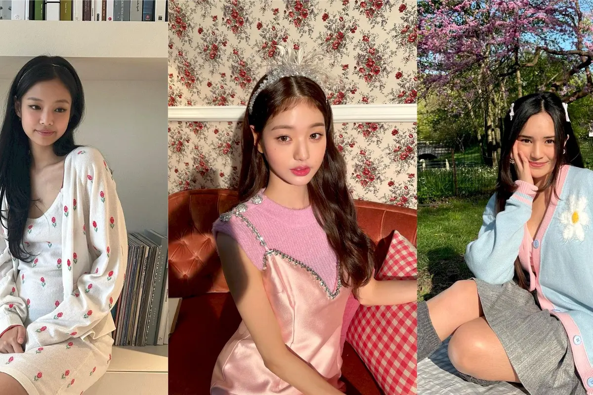 10 Inspirasi Soft Girl Outfit ala Artis, dari Jennie BLACKPINK, Wonyoung IVE,  hingga Beby Tsabina
