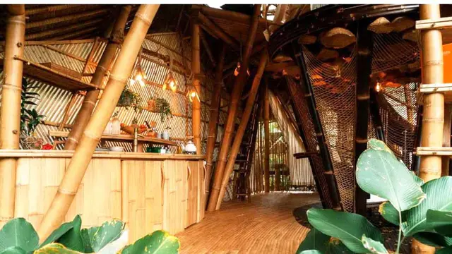 Pesona Arsitektur Bambu yang Menghadirkan Surga Tropis di Bali