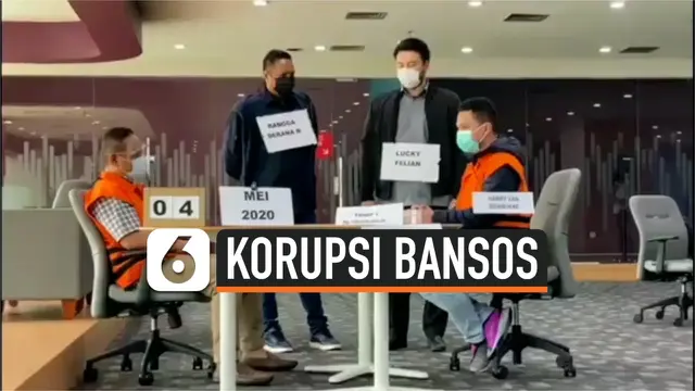 VIDEO: Korupsi Bansos, KPK Gelar Rekonstruksi Kasus Korupsi Bansos