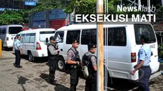 Peti yang akan digunakan untuk membawa jasad terpidana yang akan dieksekusi mati dibawa ke Nusakambangan
