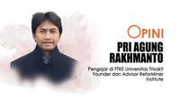 Pri Agung Rakhmanto, Pengajar di FTKE Universitas Trisakti Founder dan Advisor ReforMiner Institute. Infografis/ Dillah