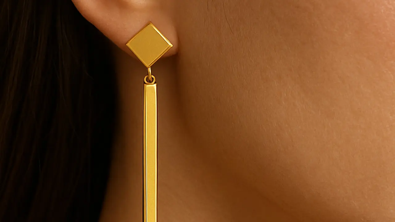 Model Anting Emas untuk Baju Batik yang Kekinian (Foto: ChatGPT)