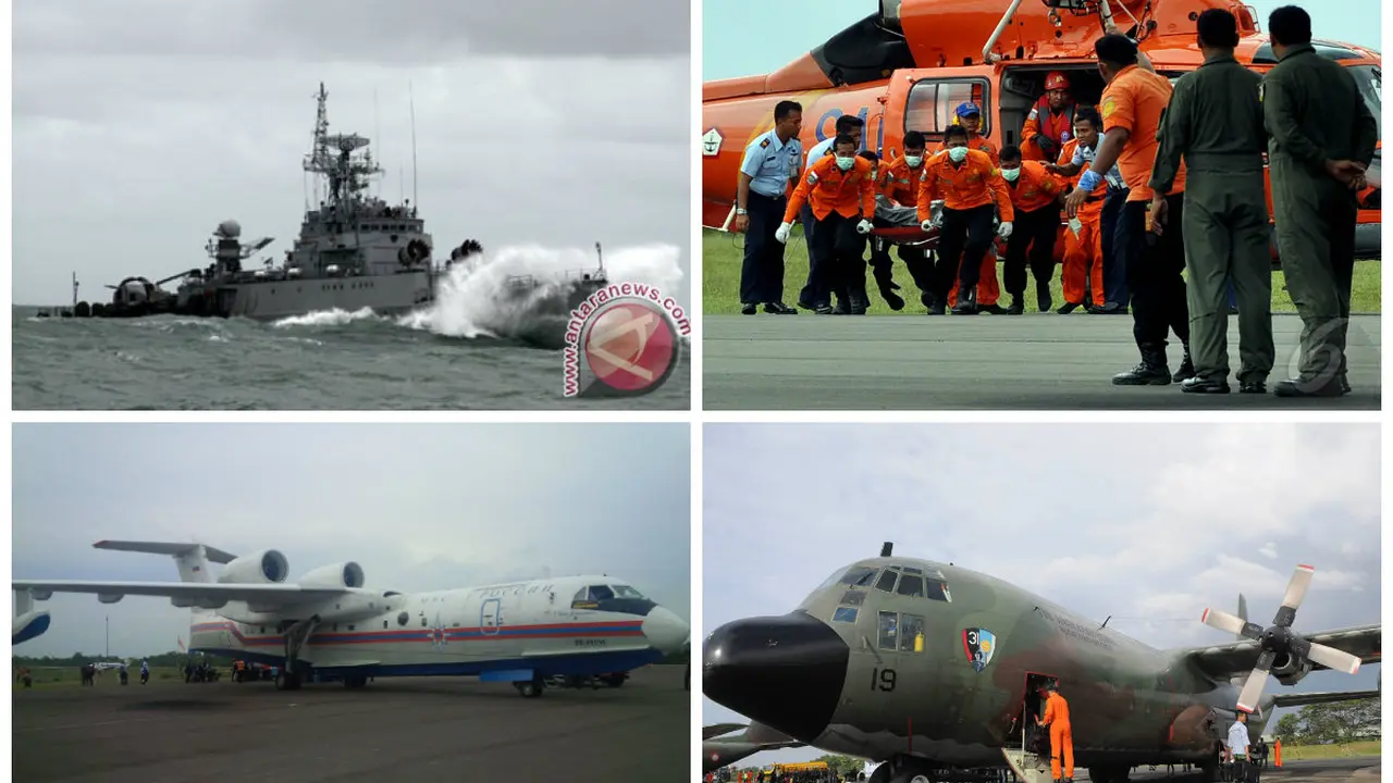 armada pencari AirAsia QZ8501