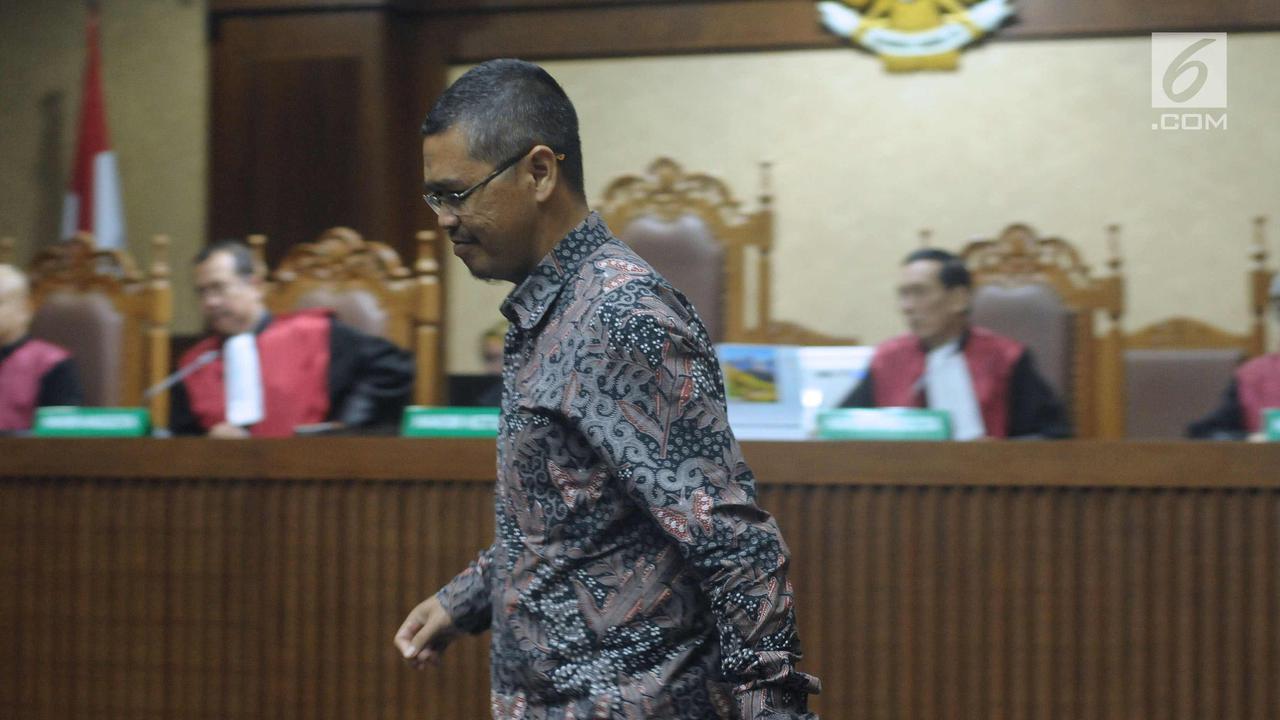 Politikus PKS Yudi Widiana Divonis Sembilan Tahun Penjara Denda 500 Juta Rupiah