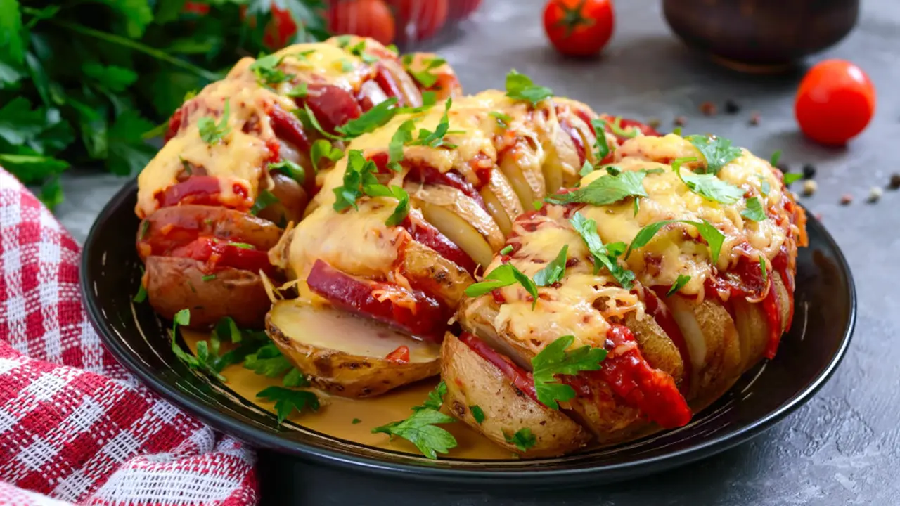 hasselback potatoes