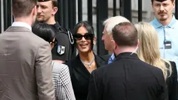 Keterangan Kim Kardashian pada sidang ini, menjadi bagian penting untuk membongkar rangkaian peristiwa yang terjadi. (Thomas SAMSON/AFP)
