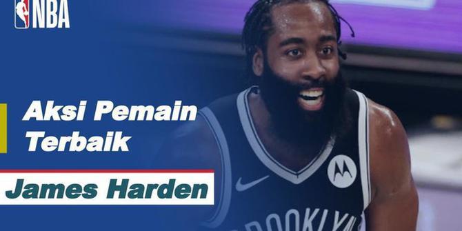 VIDEO: Aksi-Aksi dari James Harden Saat Brooklyn Nets Kalahkan Detroit Pistons di NBA Hari Ini