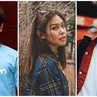 Iqbaal Ramadhan-Vanesha Prescilla-Adipati Dolken. (Deki Prayoga/Bintang.com Instagram/adipati)